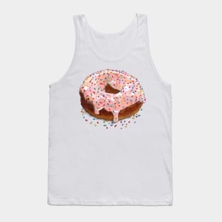 Pink donut Tank Top